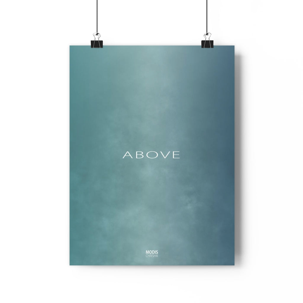 Giclée Art Print 18“ x 24“ - Design Above