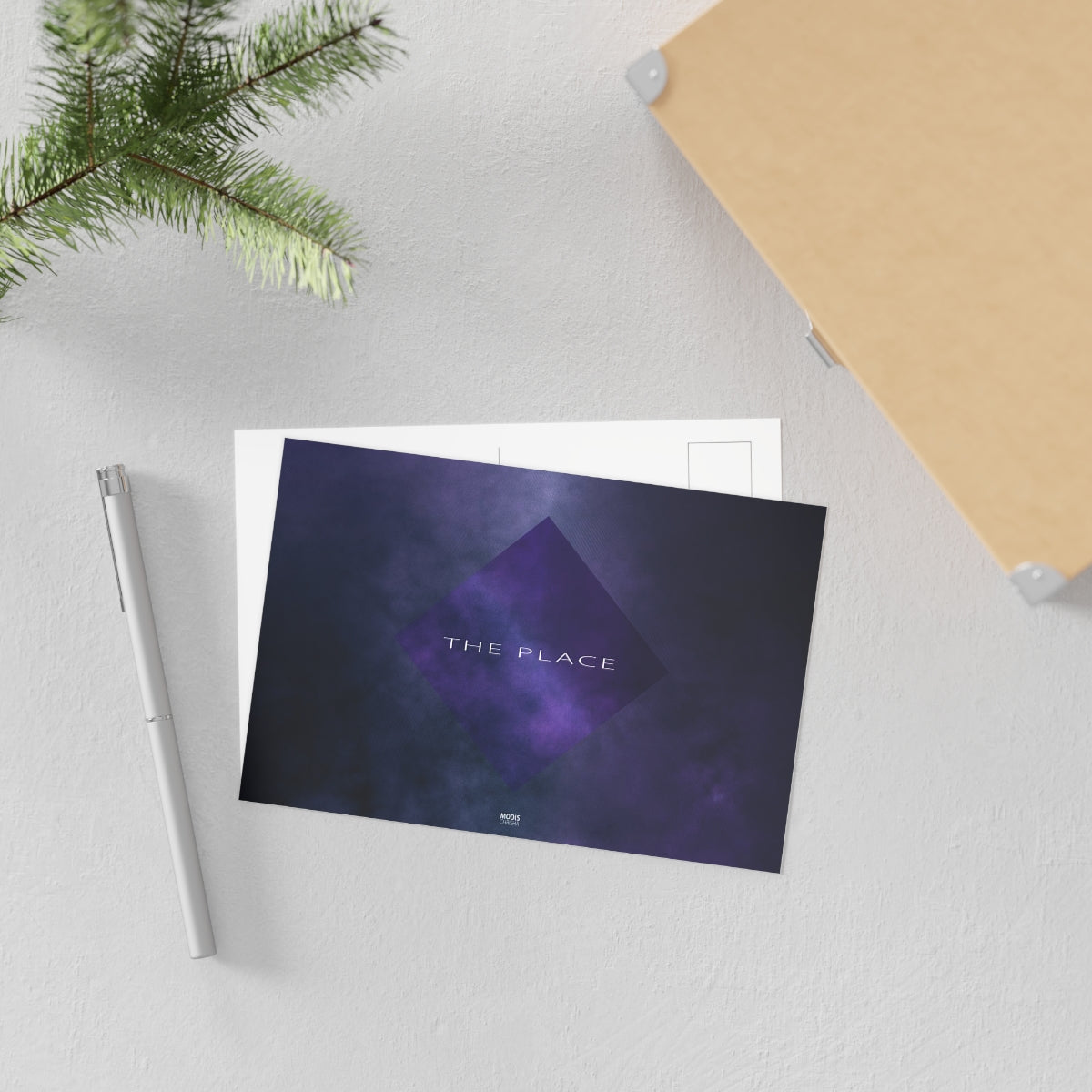 Fine Art Postcard (horizontal) - Design 'The Place'