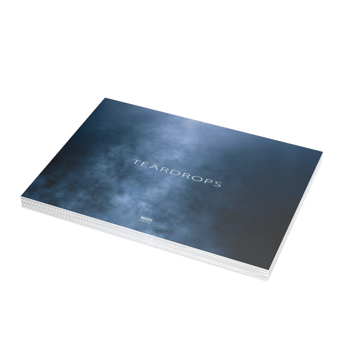 Art Postcards Vertical (10, 30, and 50pcs) Design 'Teardrops'