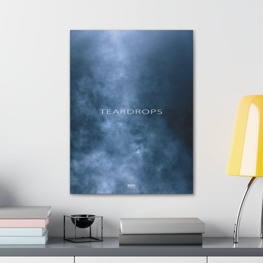Teardrops - 18″ × 24″ Canvas Gallery Wraps (1.25″)