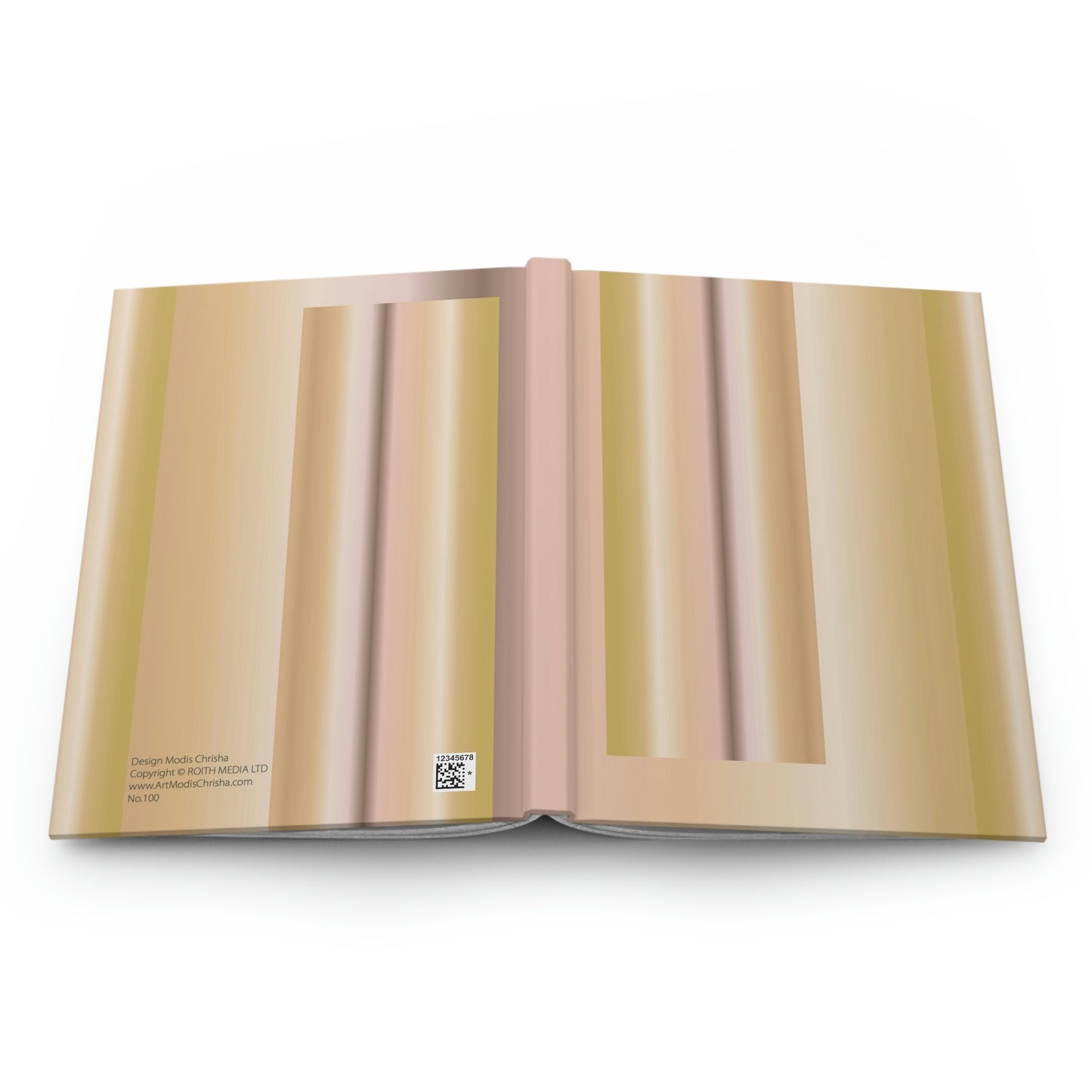 Hardcover Journal Matte, Design No. 100