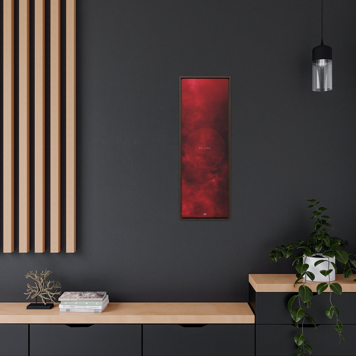 Desire - Gallery Canvas Wraps, Vertical Frame 12″ × 36″