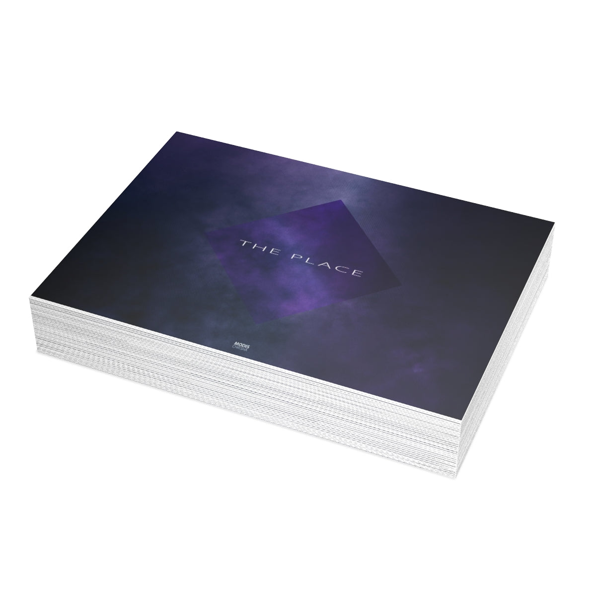 Art Postcards Horizontal (10, 30, and 50pcs) Design 'The Place'