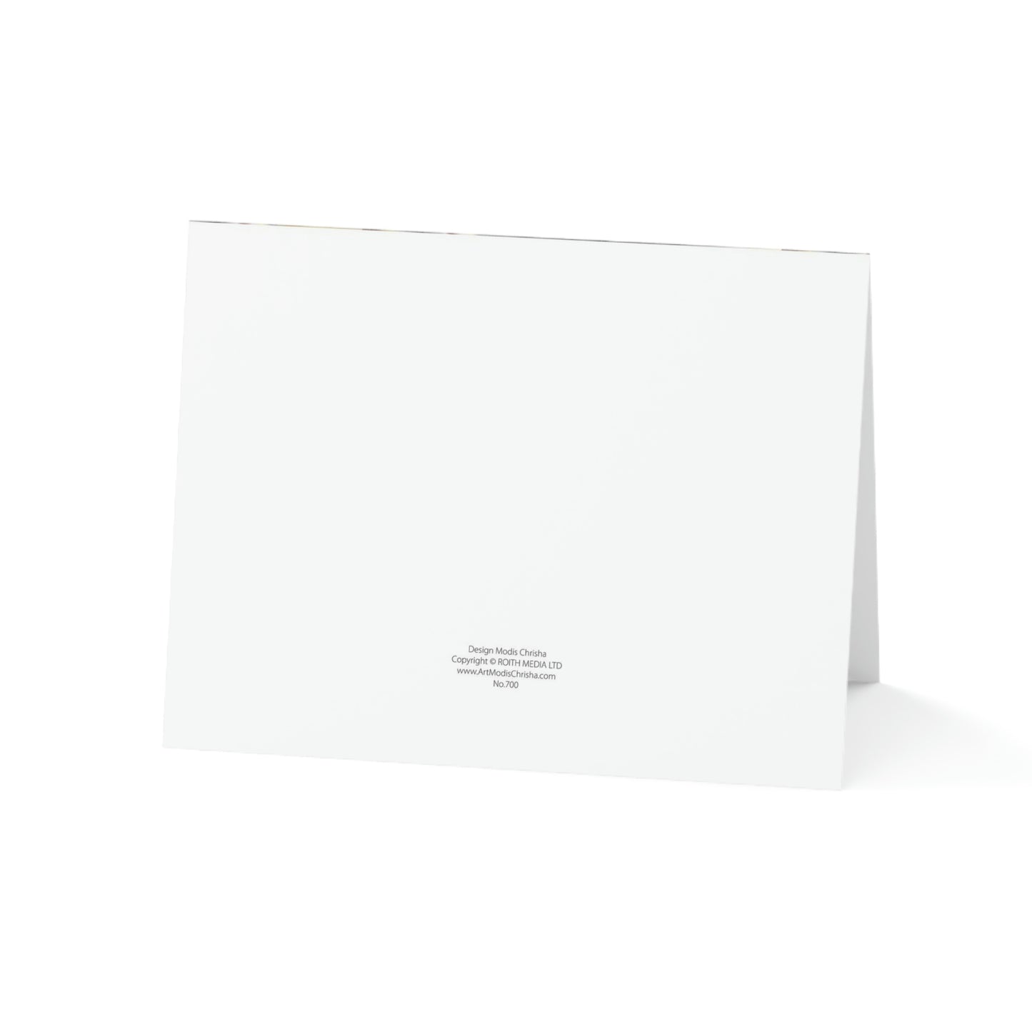 Folded Greeting Cards Horizontal (1, 10, 30, and 50pcs) Stay Focused - Design No.700