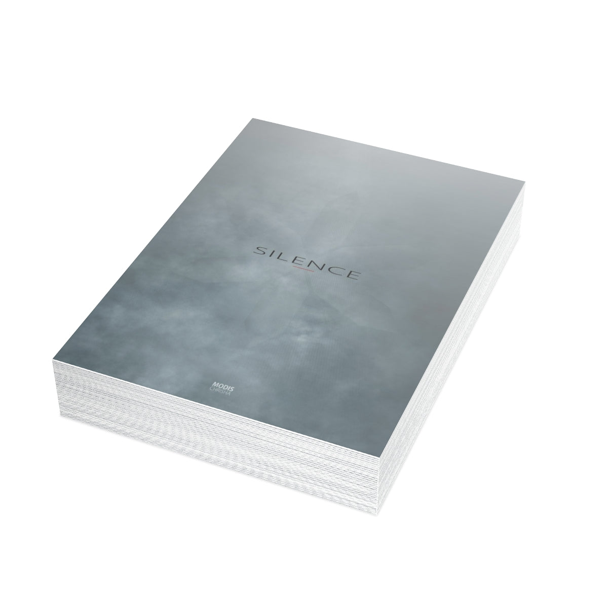 Art Postcards Vertical (10, 30, and 50pcs) Design 'Silence'