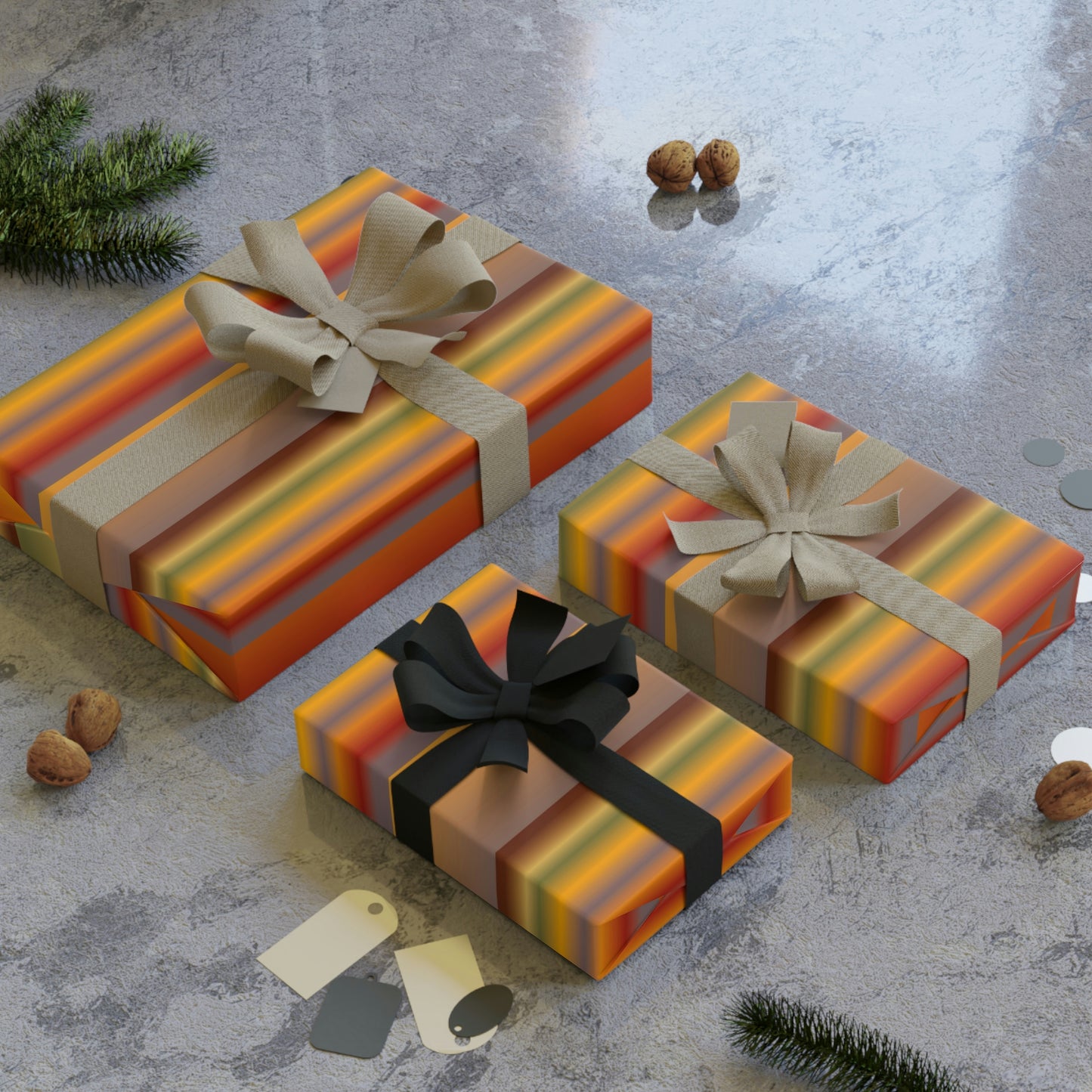 Gift Wrapping Paper Roll 1pc, 28" x 39" - Design No.1700