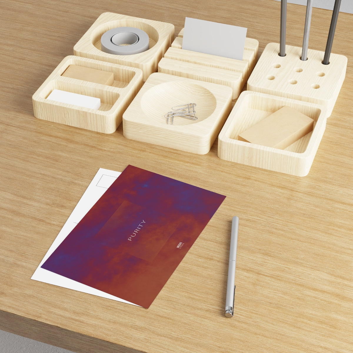 Fine Art Postcard (horizontal) - Design 'Purity'