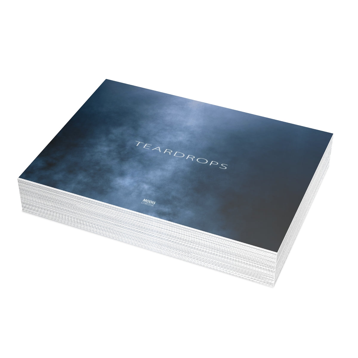 Art Postcards Vertical (10, 30, and 50pcs) Design 'Teardrops'