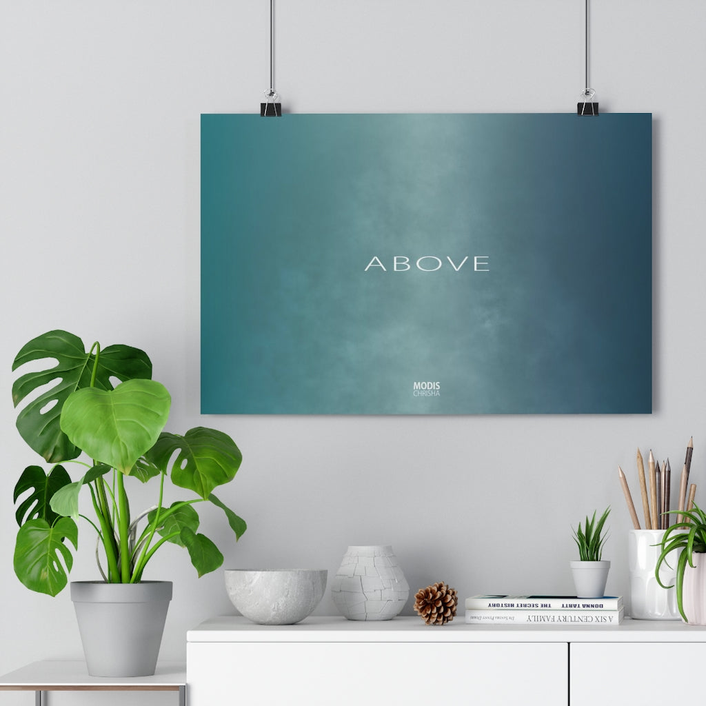 Giclée Art Print 18“ x 12“ - Design Above