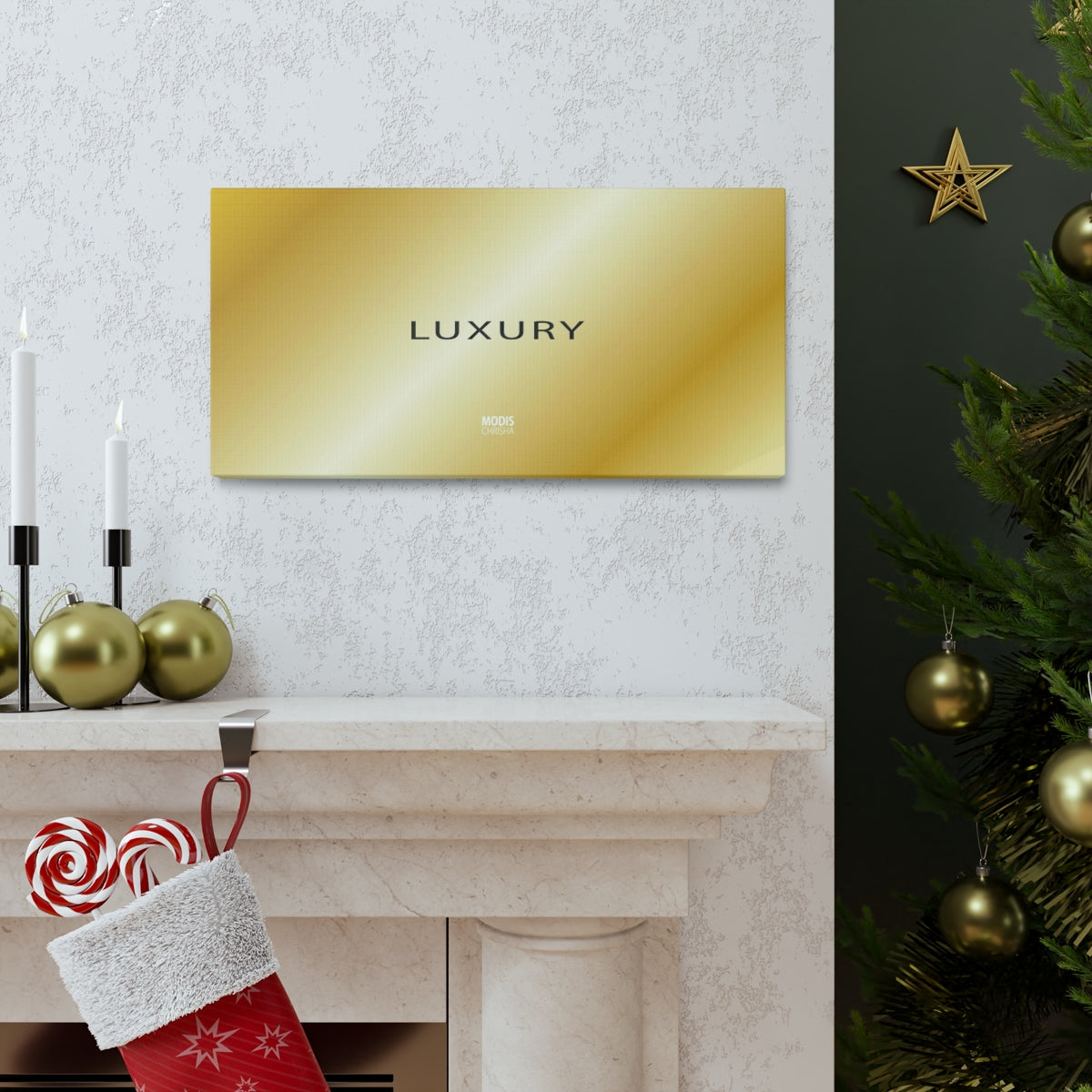Canvas Gallery Wrap 20“ x 10“ - Design Luxury