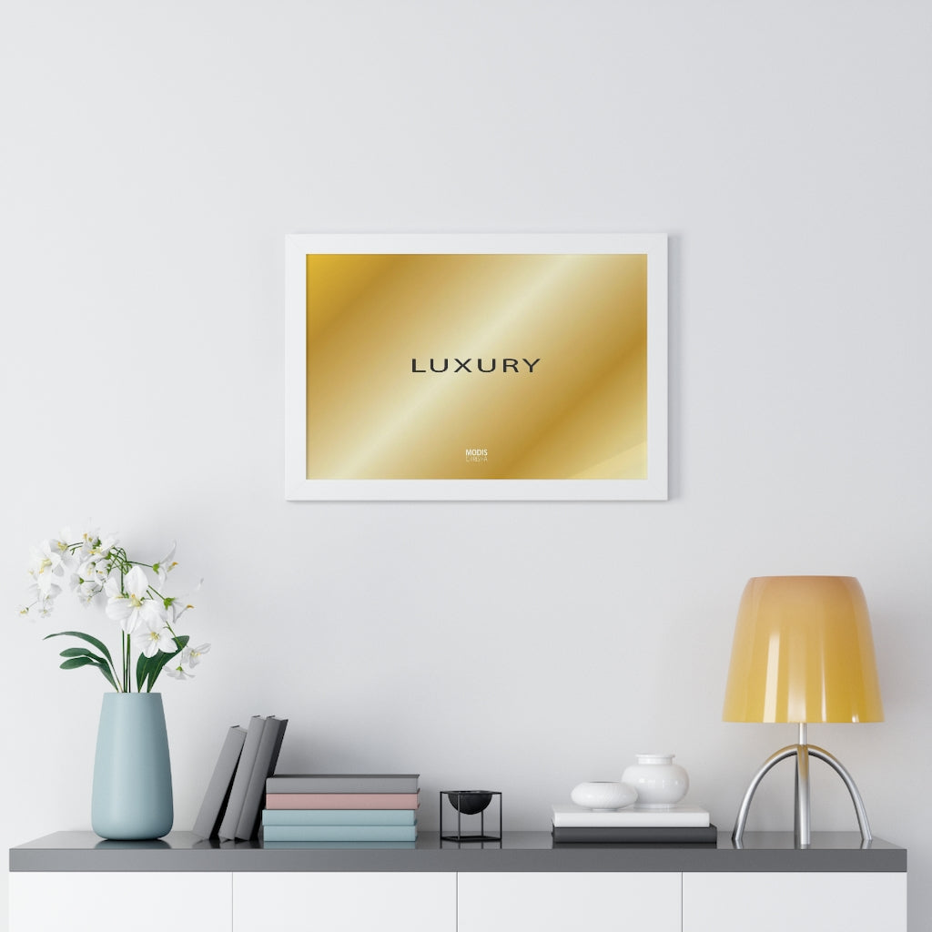 Poster Framed Horizontal 24“ x 16“ - Design Luxury