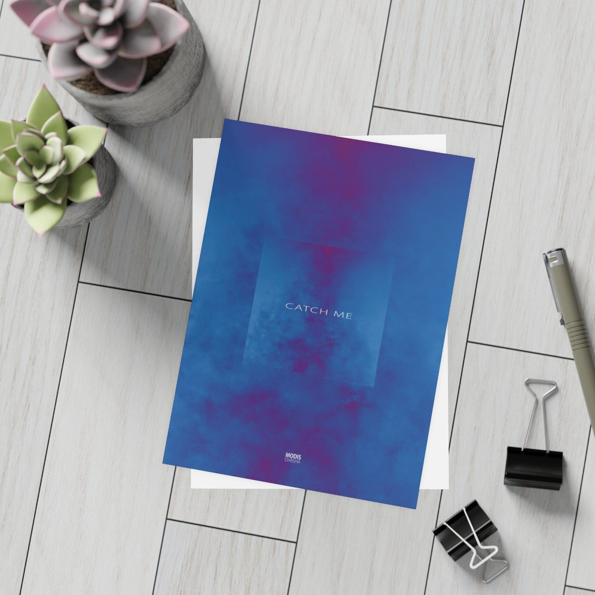 Art Postcards Vertical (10, 30, and 50pcs) Design 'Catch me'