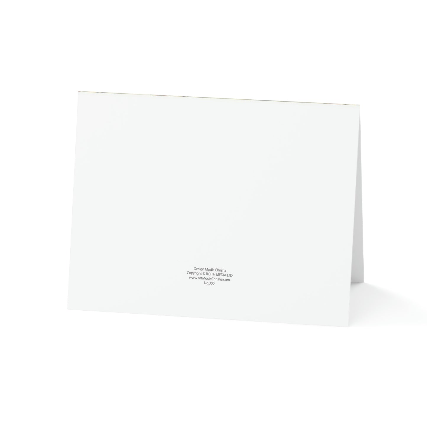 Folded Greeting Cards Horizontal (1, 10, 30, and 50pcs) Calm Down - Design No.300