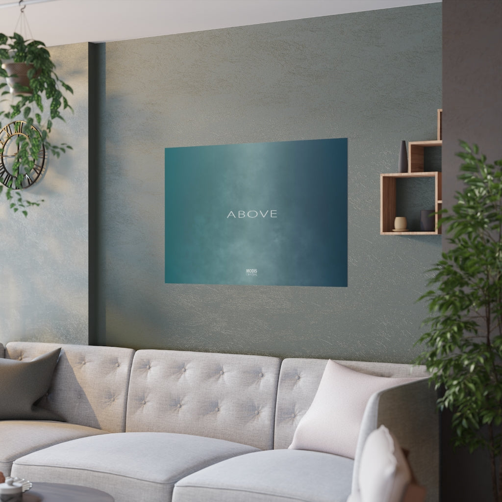 Satin Posters (210gsm) 36“ x 24“ - Design Above