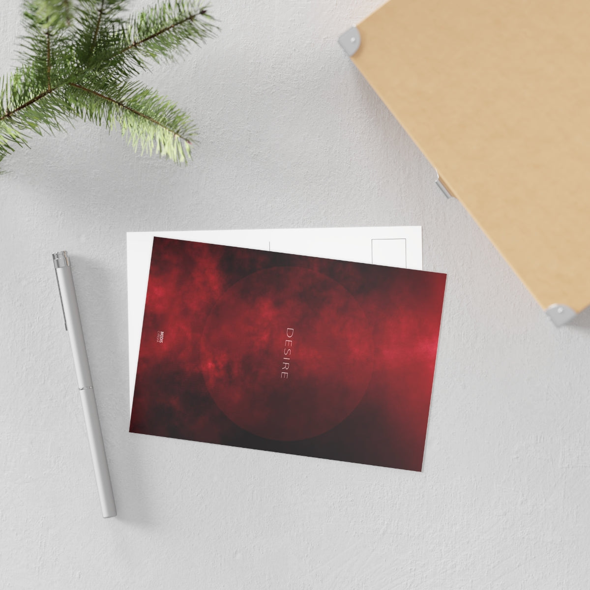 Fine Art Postcard (vertical) - Design 'Desire'
