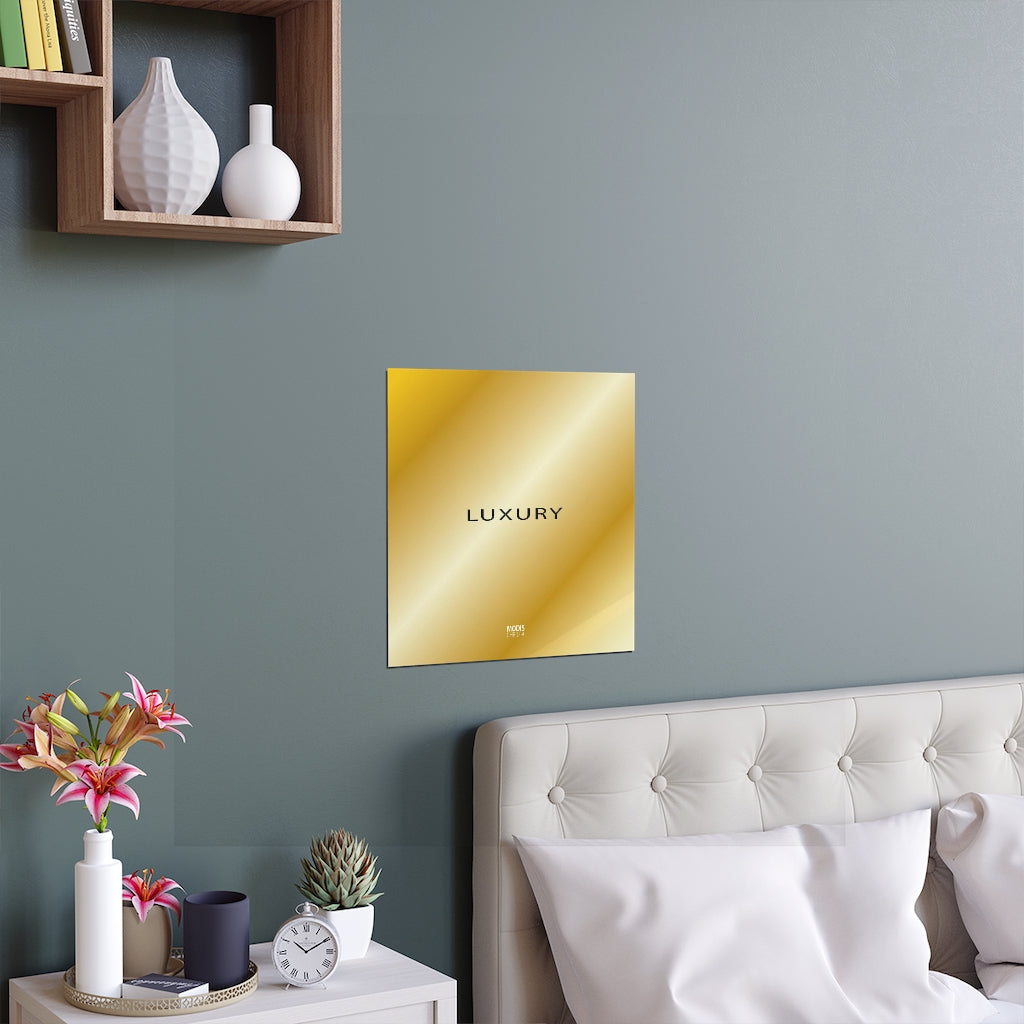 Fine Art Poster 16“ x 16“ -Design Luxury