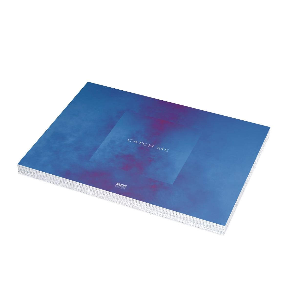 Art Postcards Horizontal (10, 30, and 50pcs) Design 'Catch me'