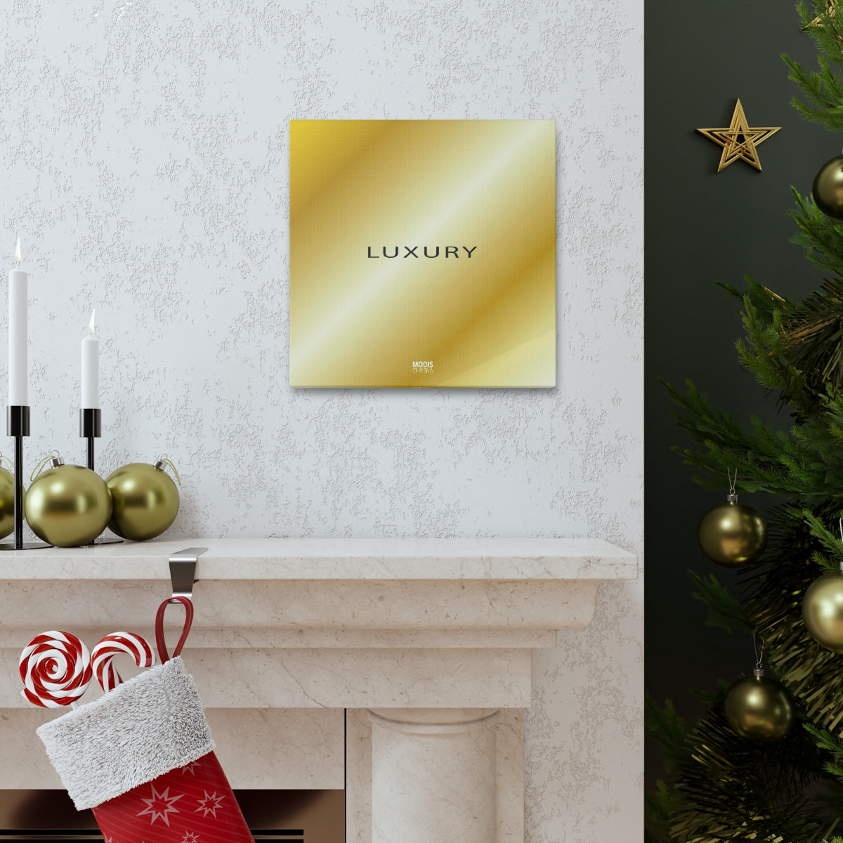 Canvas Gallery Wrap 12“ x 12“ - Design Luxury