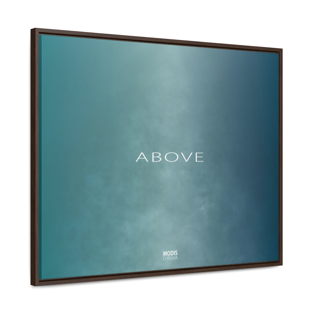Canvas Gallery Wrap Framed Horizontal 30“ x 24“ - Design Above