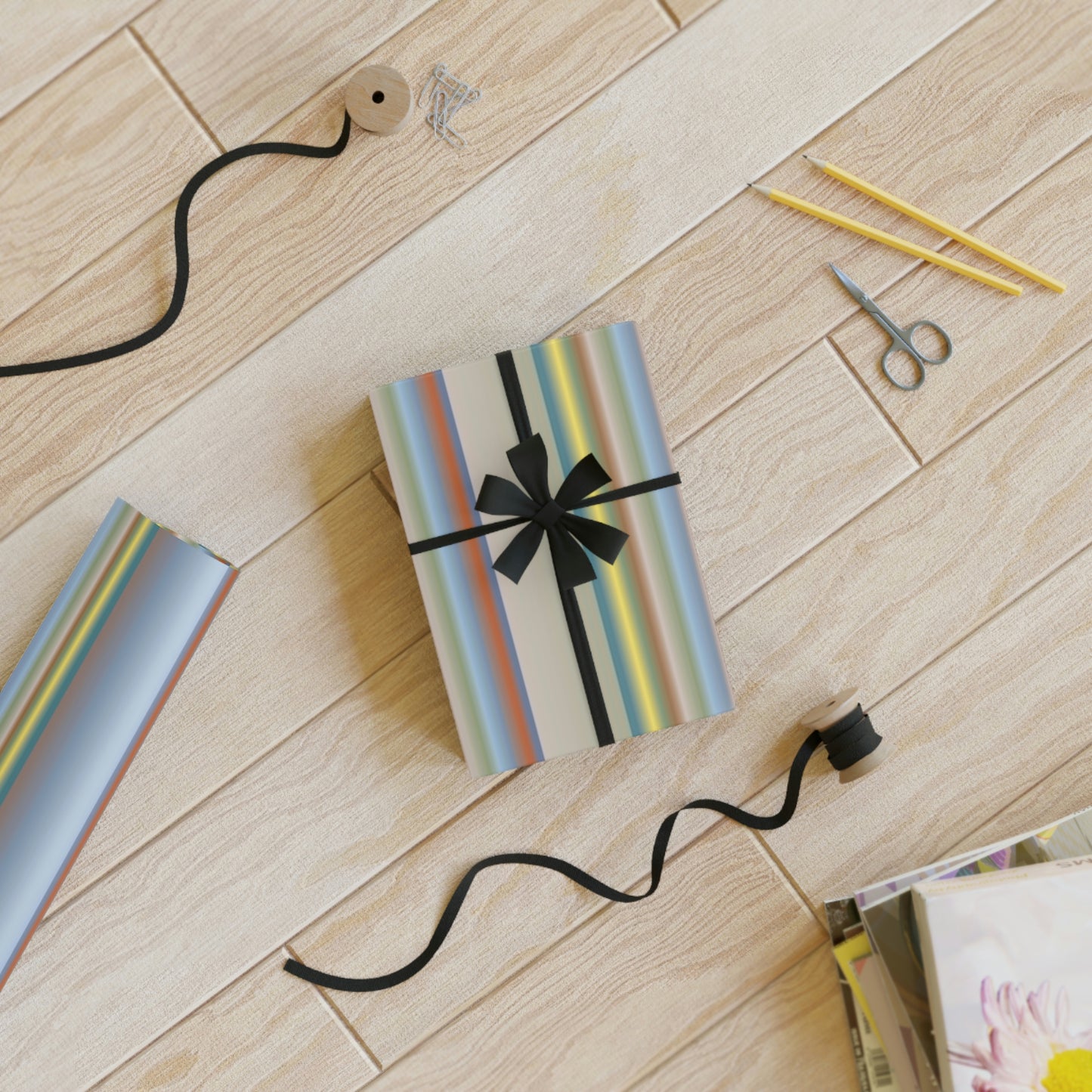 Gift Wrapping Paper Roll 1pc, 28" x 79" - Design No.200