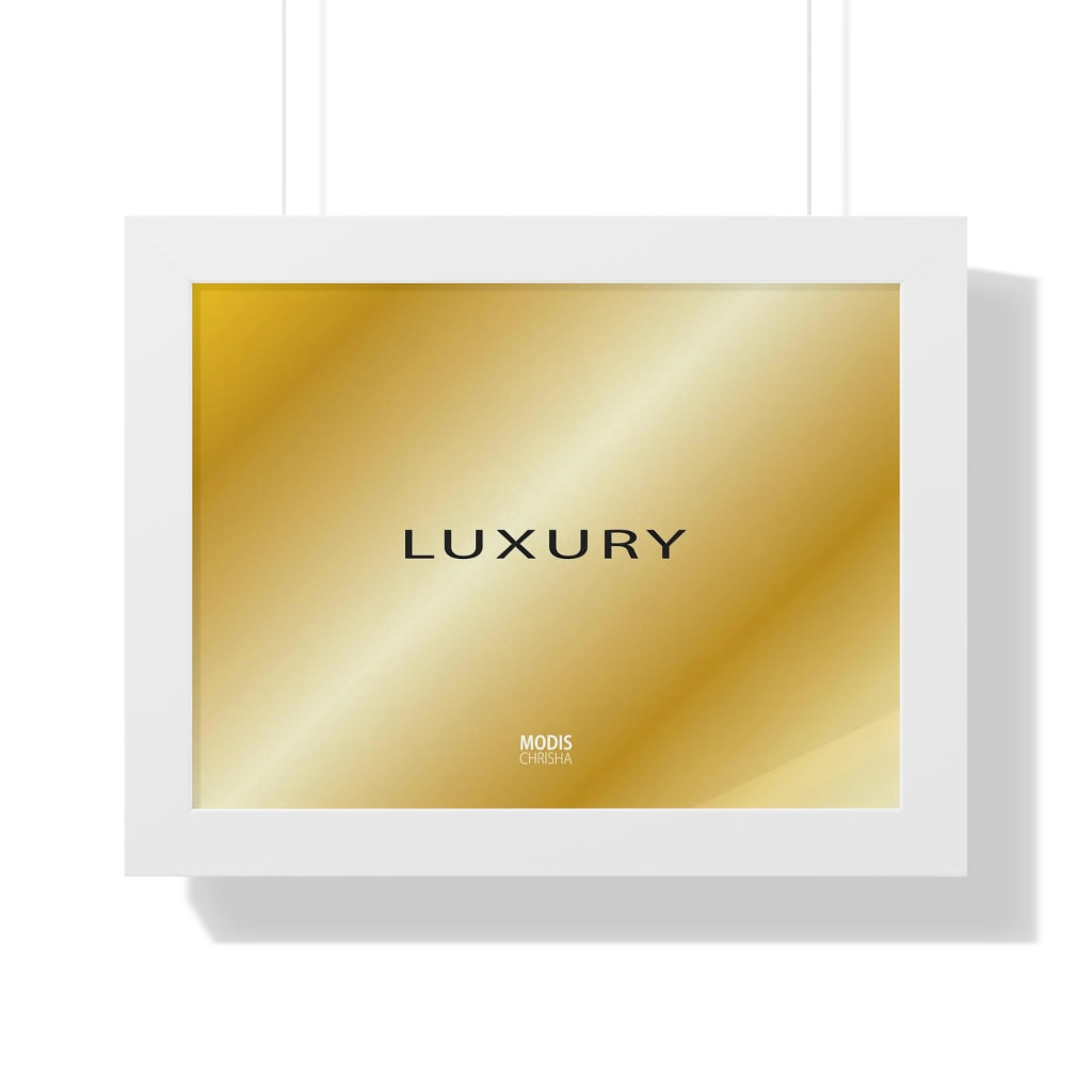 Poster Framed Horizontal 16“ x 12“ - Design Luxury