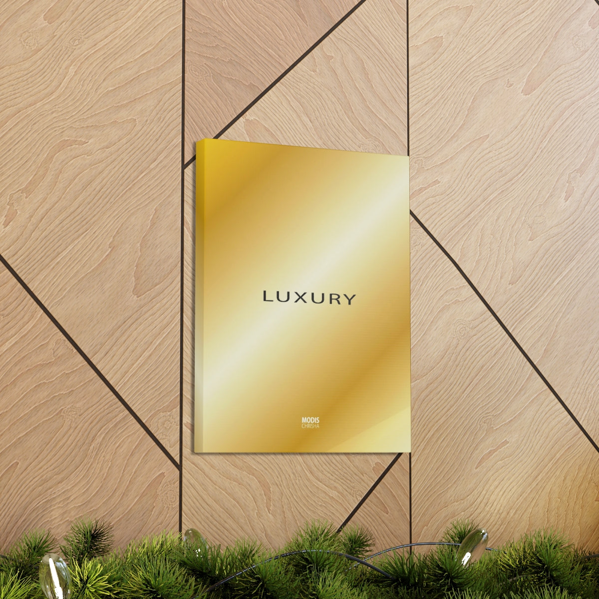 Canvas Gallery Wrap 12“ x 16“ - Design Luxury