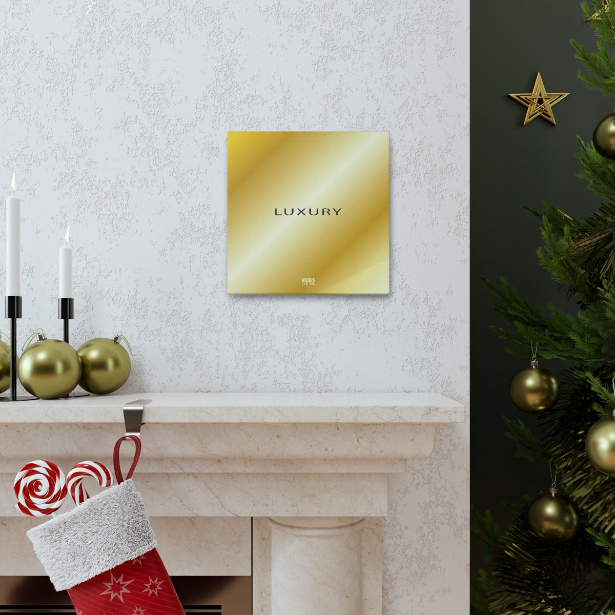 Canvas Gallery Wrap 10“ x 10“ - Design Luxury