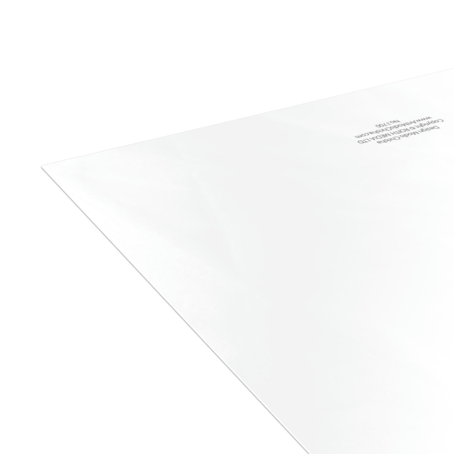Folded Greeting Cards Horizontal (1, 10, 30, and 50pcs) Calm Down - Design No.1700