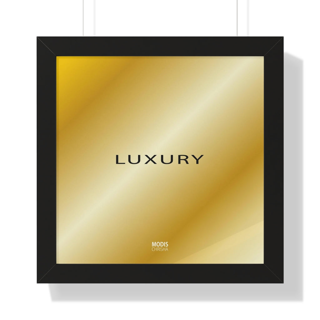 Poster Framed Horizontal 16“ x 16“ - Design Luxury