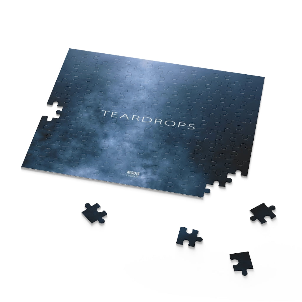 Puzzle 10" × 8" (120 pcs) - Design Teardrops