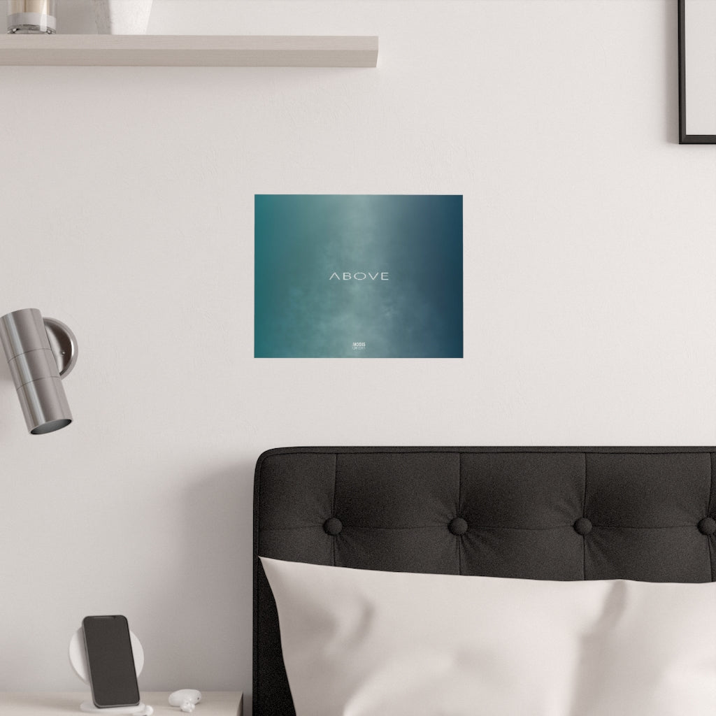 Satin Posters (210gsm) 14“ x 11“ - Design Above