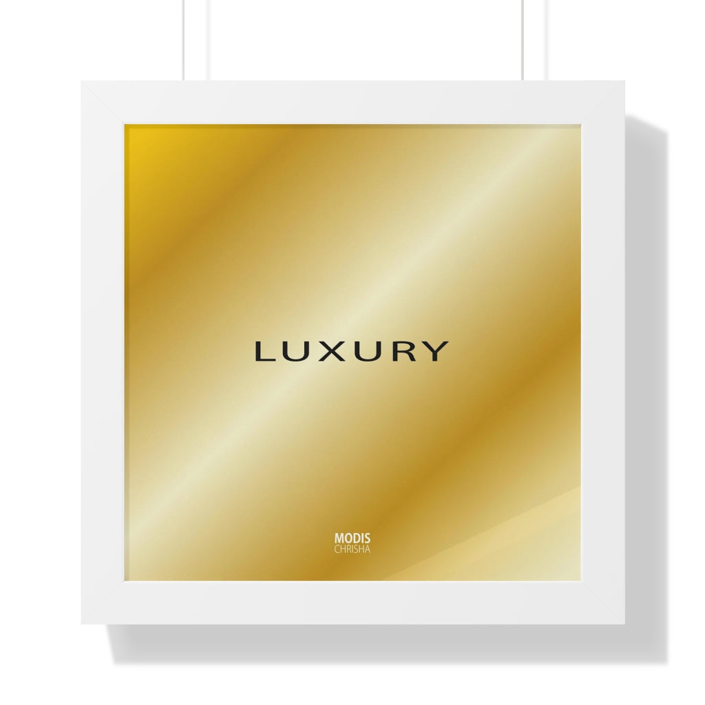 Poster Framed Horizontal 16“ x 16“ - Design Luxury