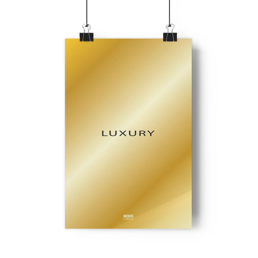 Poster Premium 12“ x 18“ - Design Luxury