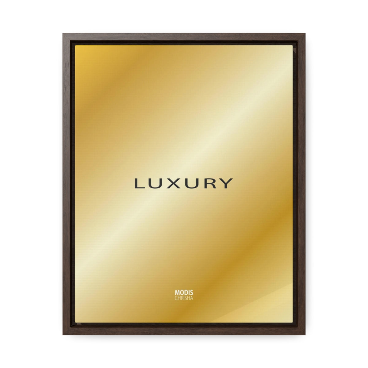 Canvas Gallery Wraps Framed Vertical 11“ x 14“ - Design Luxury