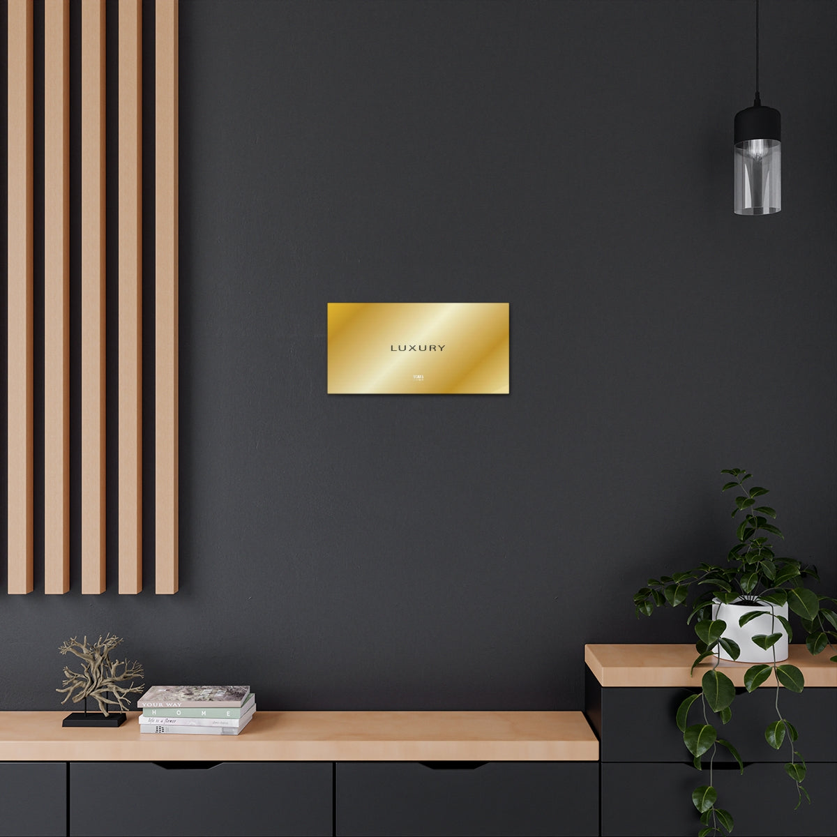 Canvas Gallery Wrap 20“ x 10“ - Design Luxury