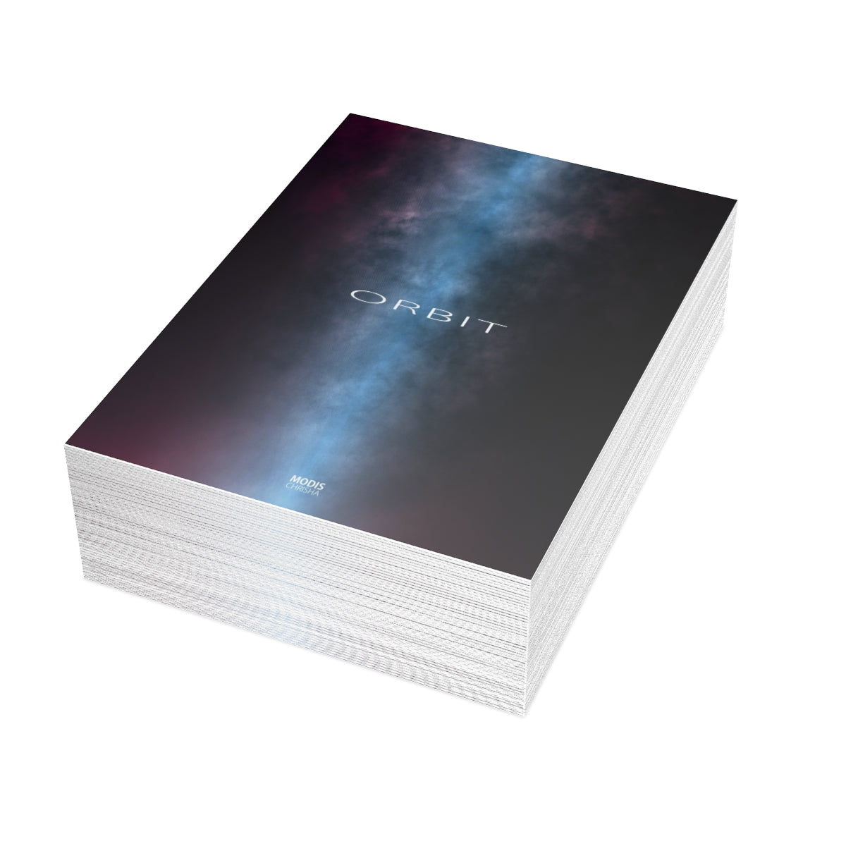 Art Postcards Vertical (10, 30, and 50pcs) - Design 'Orbit'