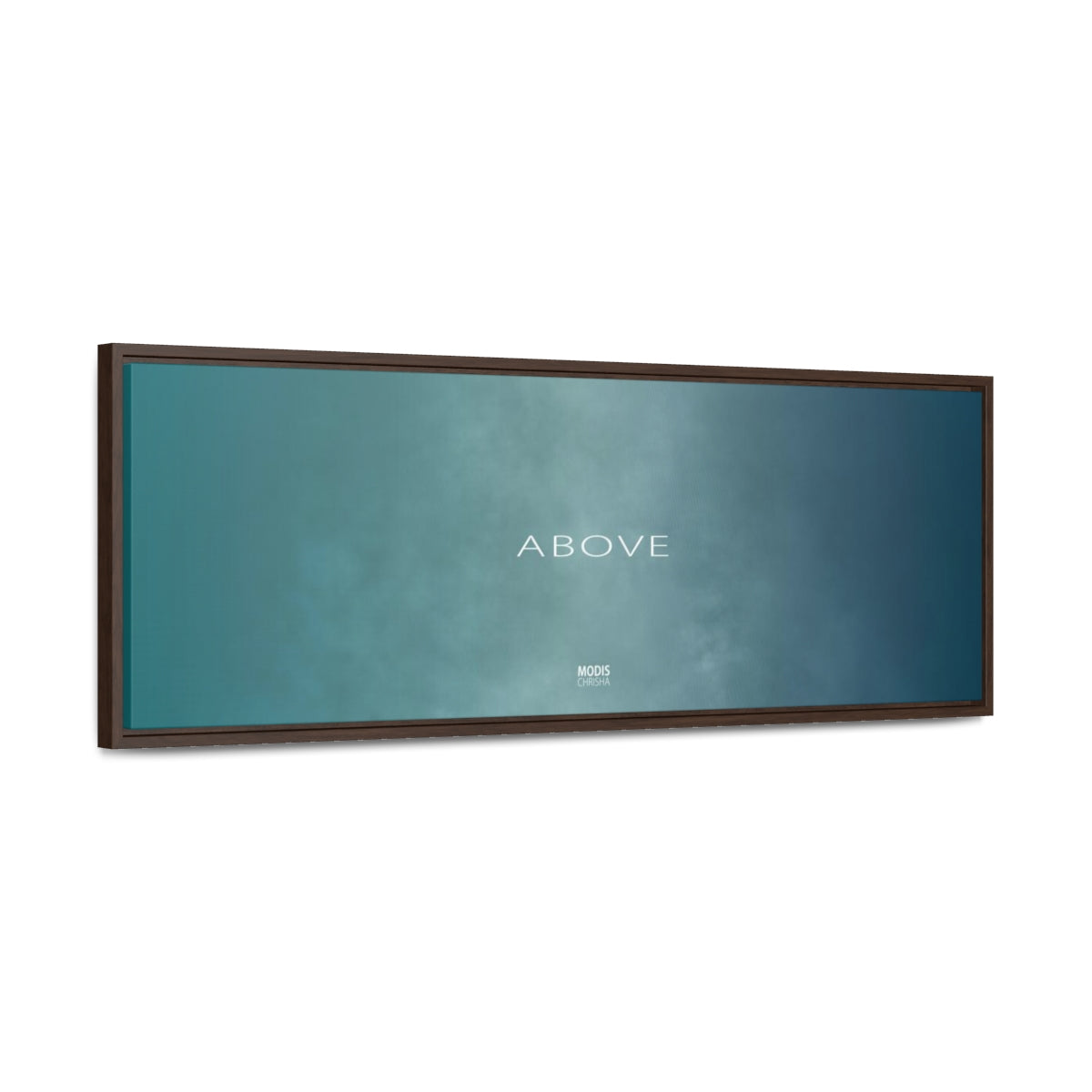 Canvas Gallery Canvas Wrap Framed Horizontal 36“ x 12“ - Design Above