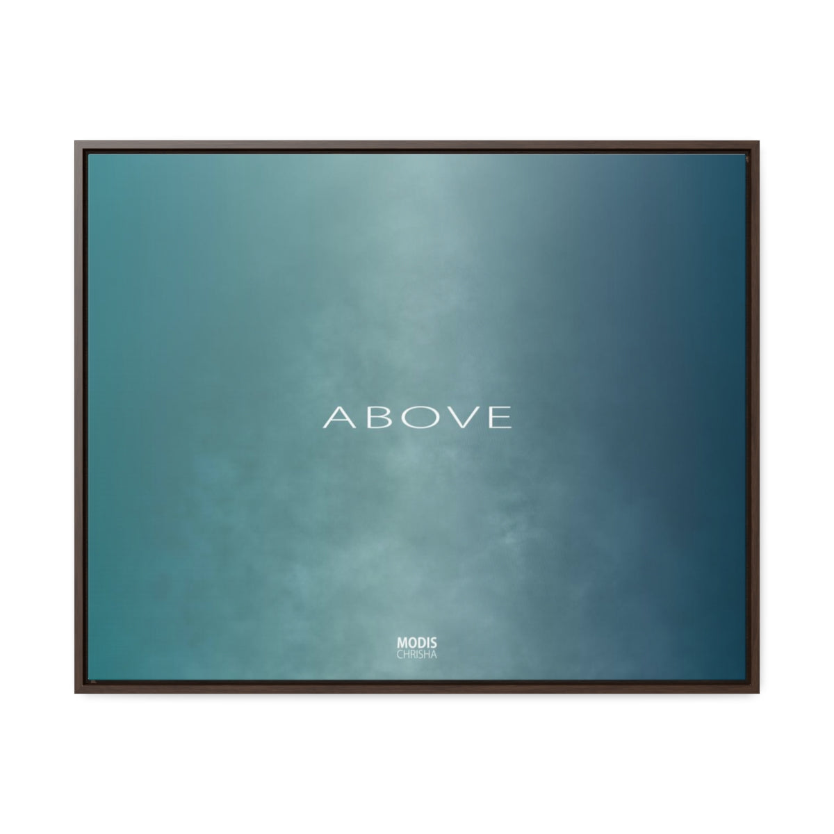 Canvas Gallery Wrap Framed Horizontal 30“ x 24“ - Design Above