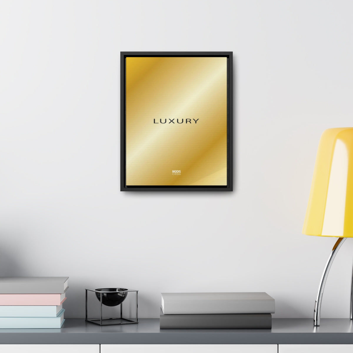 Canvas Gallery Wraps Framed Vertical 11“ x 14“ - Design Luxury