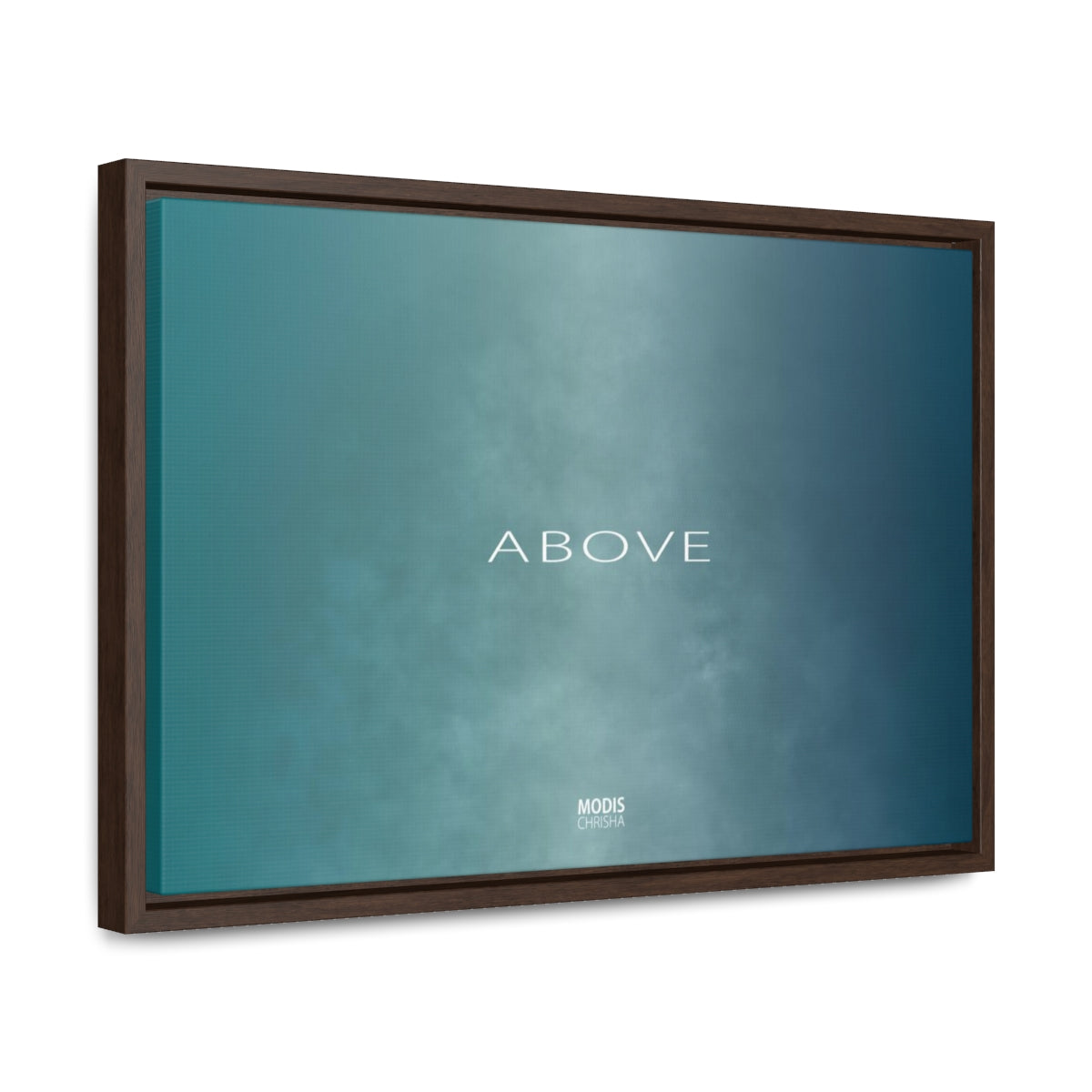 Canvas Gallery Wrap Framed Horizontal 18“ x 12“ - Design Above
