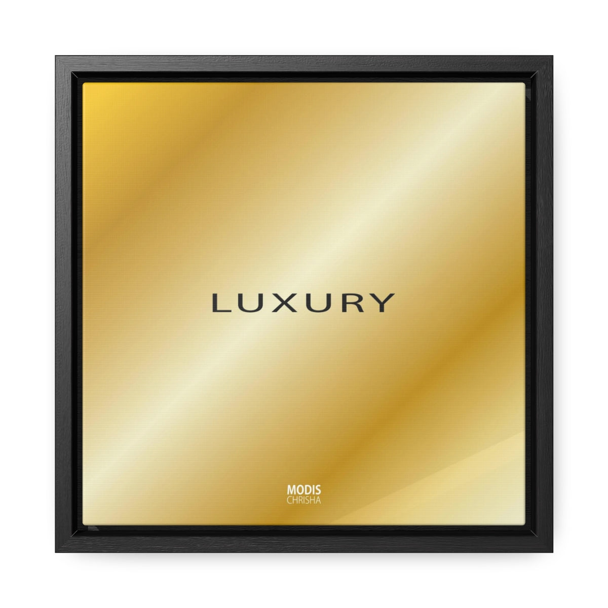 Canvas Gallery Wraps Square Framed 10“ x 10“ - Design Luxury