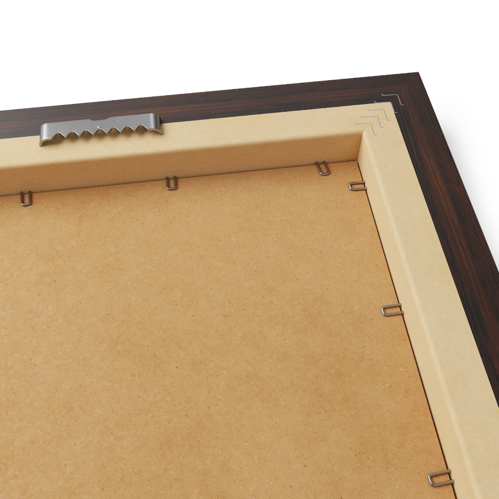 Poster Framed Horizontal 14“ x 11“ - Design Luxury