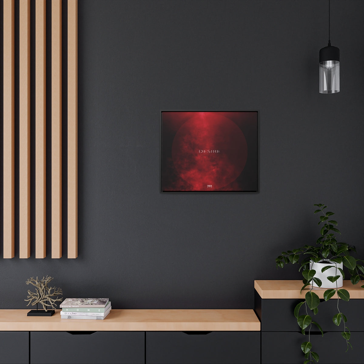 Desire - Gallery Canvas Wrap, Horizontal Frame 24″ × 20″