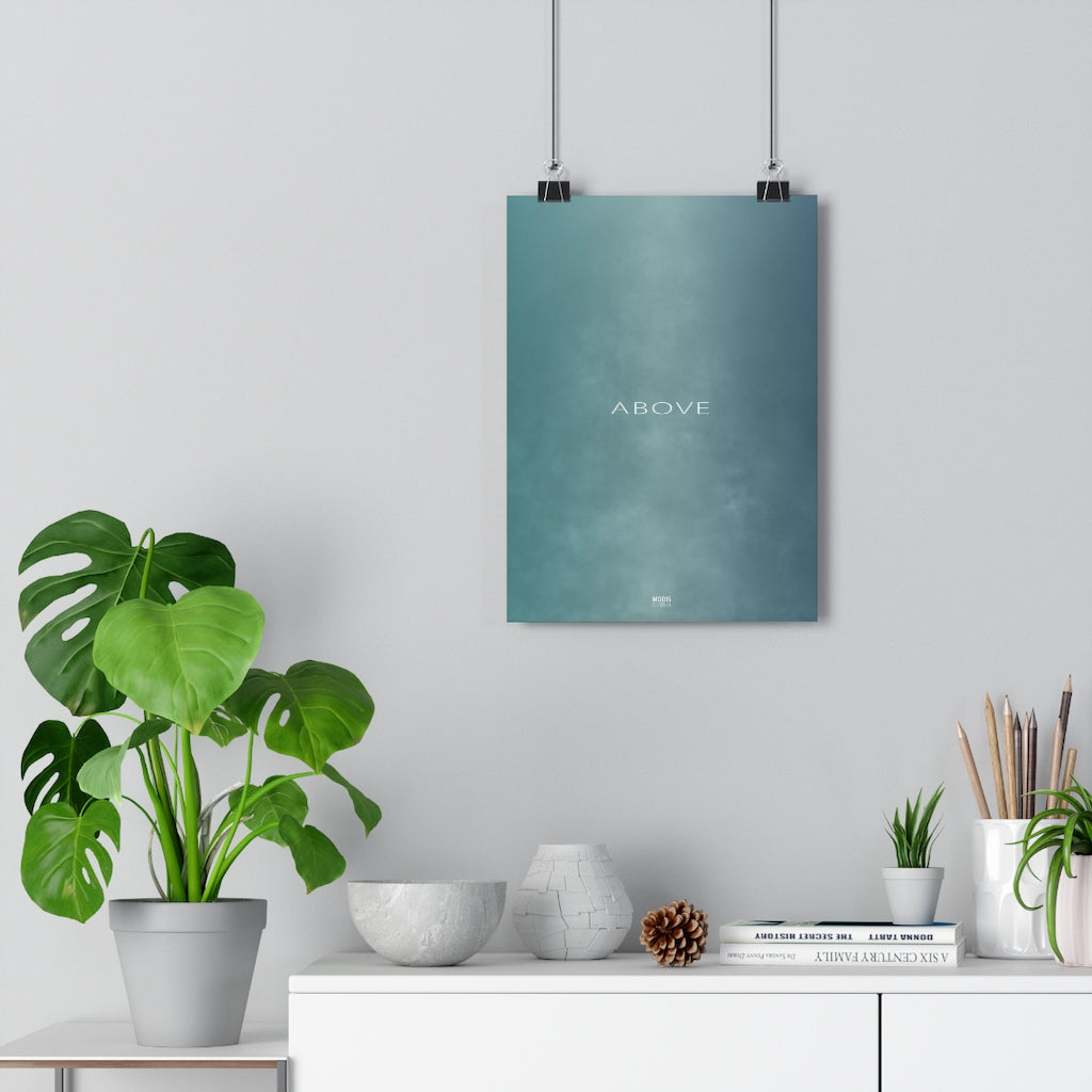 Giclée Art Print 8“ x 11“ - Design Above