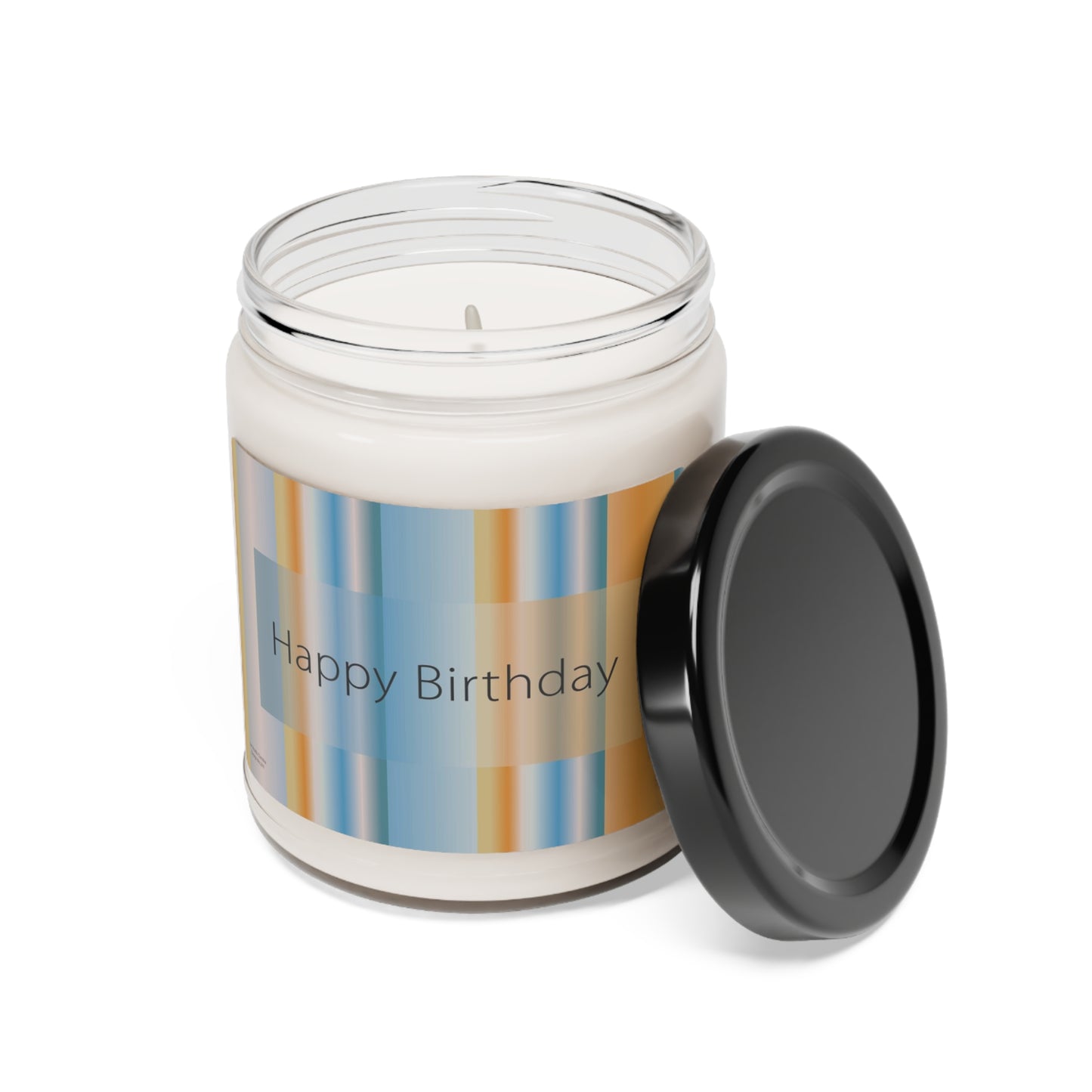 Scented Soy Candle, 9oz Happy Birthday - Design No.201