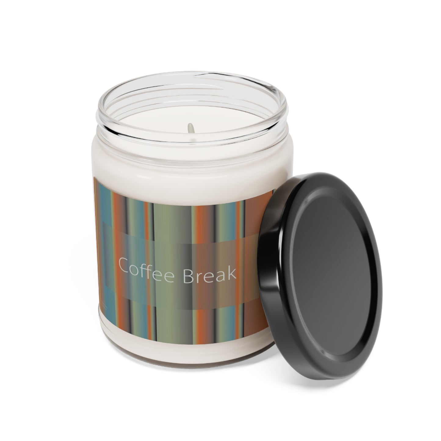 Scented Soy Candle, 9oz Coffee Break - Design No.202