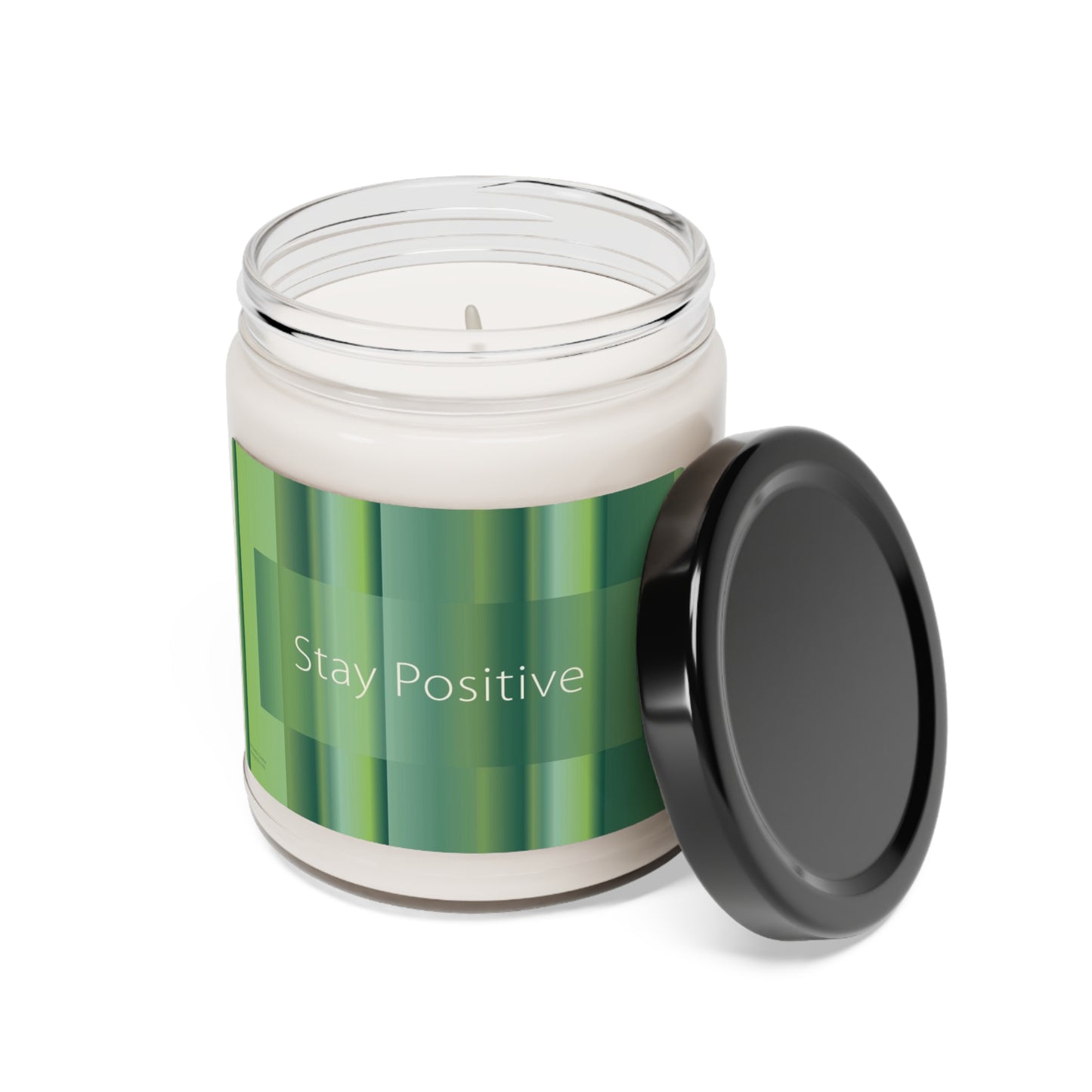Scented Soy Candle, 9oz Stay Positive - Design No.1100