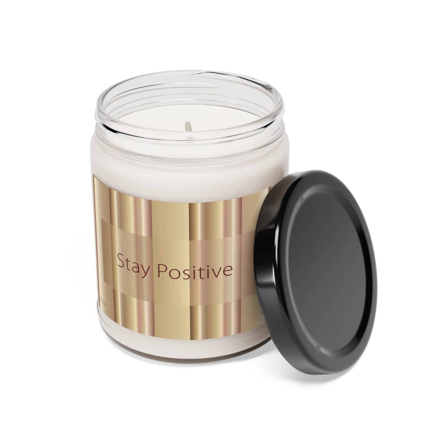 Scented Soy Candle, 9oz Stay Positive - Design No.2000