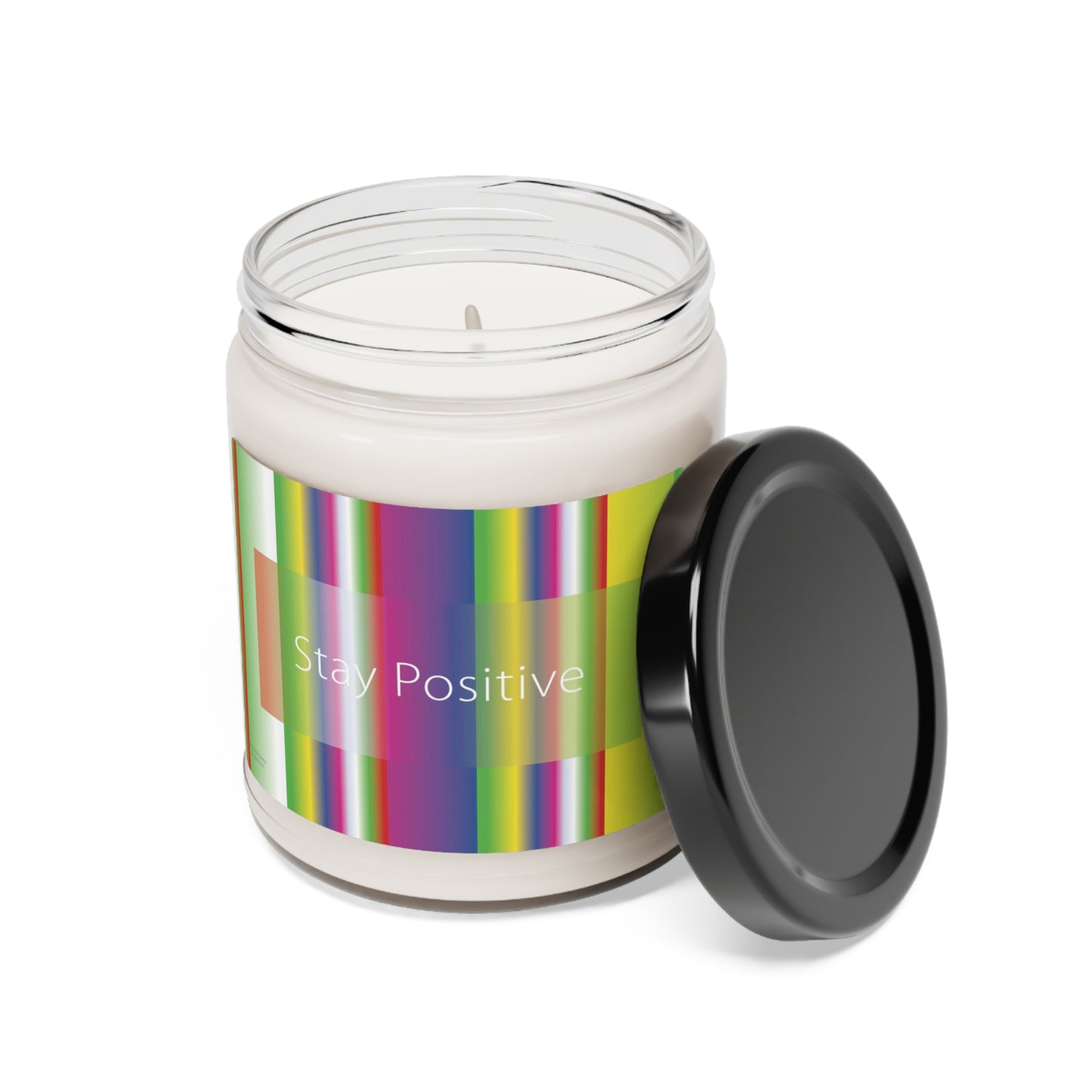 Scented Soy Candle, 9oz Stay Positive - Design No.601