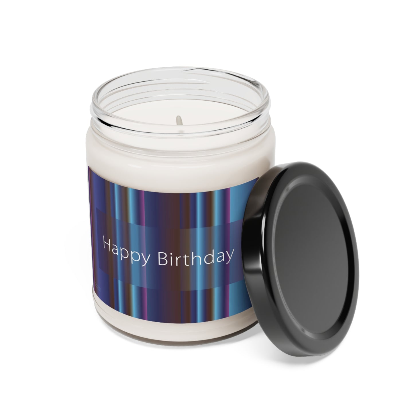 Scented Soy Candle, 9oz Happy Birthday - Design No.8000